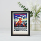 Versenden Postkarte (Stehend Vorderseite)