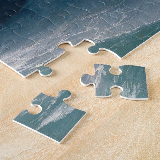 Versenden Sie auf stürmischem Meerblicksturm Puzzle (Seite)