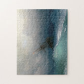 Versenden Sie auf stürmischem Meerblicksturm Puzzle (Vertikal)