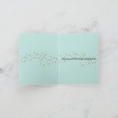 Versenden vieler Lieben Feiertagskarte (Innenseite)