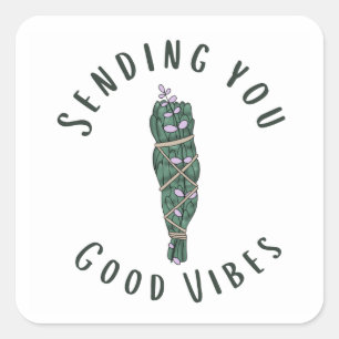 Versenden von Good Vibes Sticker
