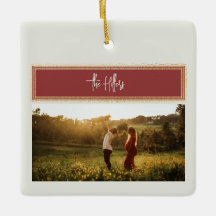 Versenden von Liebe Rot- und Goldfoto-Collage