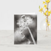 Versenden von Wünschen Karte (Gelbe Blume)