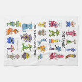 Versetzen nicht Cartoon-Außerirdische UND Geschirrtuch (Horizontal)