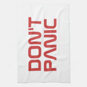 Versetzen nicht Geschirrtuch in Panik (Vertikal)