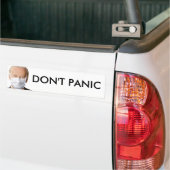 VERSETZEN SIE NICHT IN PANIK AUTOAUFKLEBER (Auf Lkw)