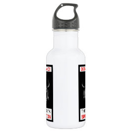 Versetzen Sie nicht in Panik! Dieses ist nur eine Edelstahlflasche