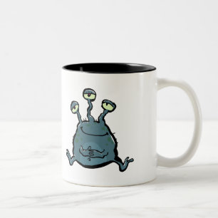 versetzen Sie nicht - kundengerecht in Panik Zweifarbige Tasse