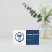 Versicherung / Broker Visitenkarte (Stehend Vorderseite)