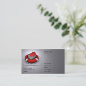 Versicherung Visitenkarte (Stehend Vorderseite)