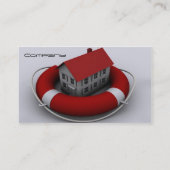 Versicherung Visitenkarte (Rückseite)