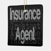 Versicherungs-Agent außerordentlicher Keramikornament (Links)