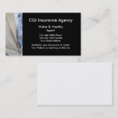 Versicherungs-Agent-Geschäfts-Karten Visitenkarte (Vorne/Hinten)