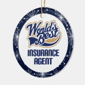 Versicherungs-Agent-Geschenk-Verzierung Keramik Ornament (Links)