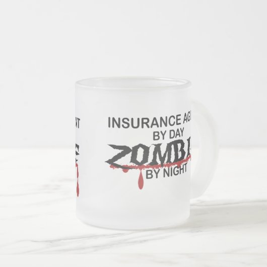 Versicherungs-Agent-Zombie Mattglastasse (VorderseiteRechts)