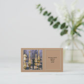 Versicherungs-Visitenkarte Visitenkarte (Stehend Vorderseite)