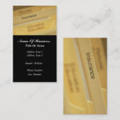 Versicherungs-Visitenkarte Visitenkarte (Vorne/Hinten)