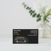 Versicherungs-Visitenkarten Visitenkarte (Stehend Vorderseite)