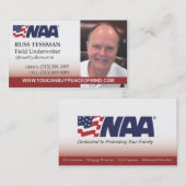 Versicherungs-Visitenkarten Visitenkarte (Vorne/Hinten)