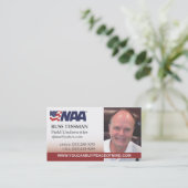 Versicherungs-Visitenkarten Visitenkarte (Stehend Vorderseite)