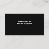 Versicherungs-Visitenkarten Visitenkarte (Rückseite)