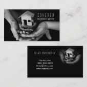 Versicherungsagentur, Gesellschaft Visitenkarte (Vorne/Hinten)