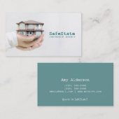 Versicherungsagentur, Visitenkarten Visitenkarte (Vorne/Hinten)