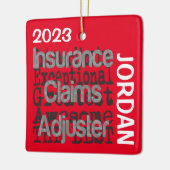 Versicherungsansprüche Adjuster Extraordinaire CUS Keramikornament (Links)