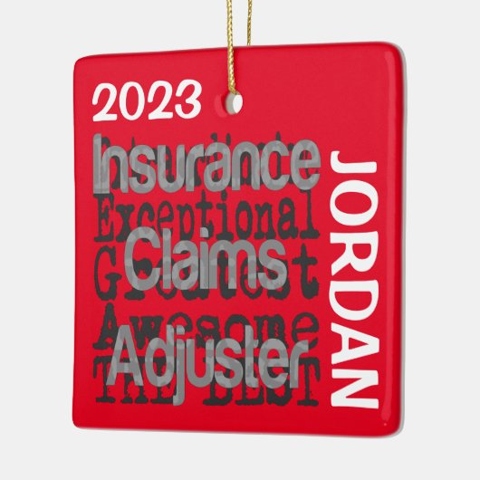 Versicherungsansprüche Adjuster Extraordinaire CUS Keramikornament (Links)