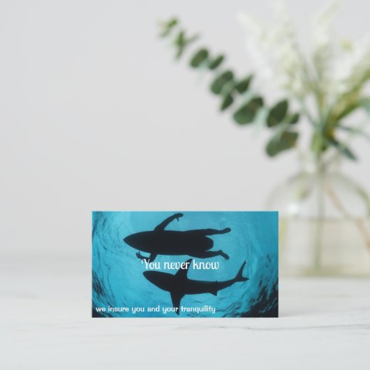 Versicherungsberater Versicherungs-Agent Visitenkarte (Stehend Vorderseite)