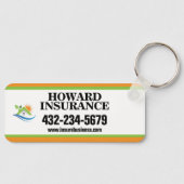 Versicherungsgesellschaft Schlüsselanhänger (Vorderseite)