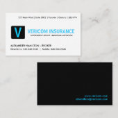 VERSICHERUNGSKARTEN HINWEISKARTE (Vorne/Hinten)