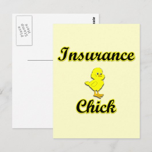 Versicherungskasse Postkarte (Vorne/Hinten)