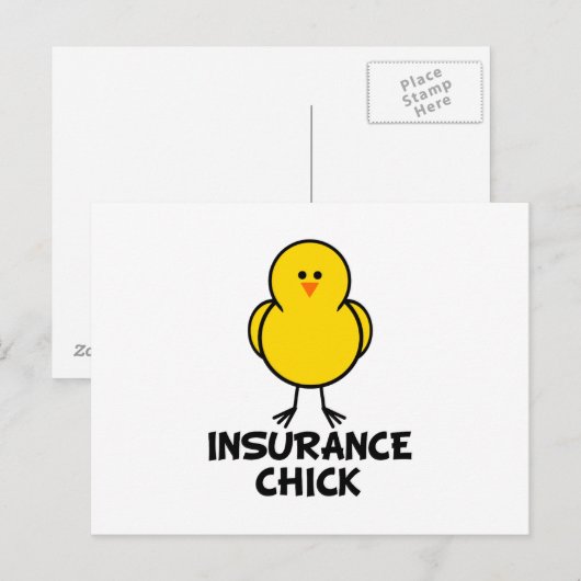 Versicherungskasse Postkarte (Vorne/Hinten)