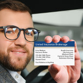 Versicherungsmakler - Moderne Visitenkarten Visitenkarte