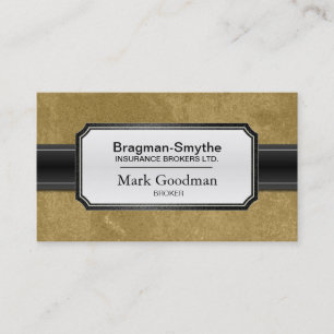 Versicherungsmakler-Visitenkarte - hoch entwickelt Visitenkarte