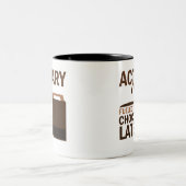 Versicherungsmathematiker-Geschenk (lustig) Zweifarbige Tasse (Mittel)