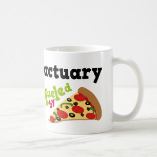Versicherungsmathematiker-(lustige) Pizza Kaffeetasse