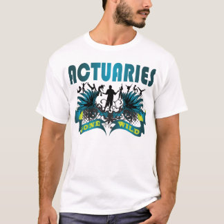 Versicherungsmathematiker wild gegangen T-Shirt