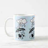 Versicherungsschutz und Sicherheitskonzept Kaffeetasse (Links)