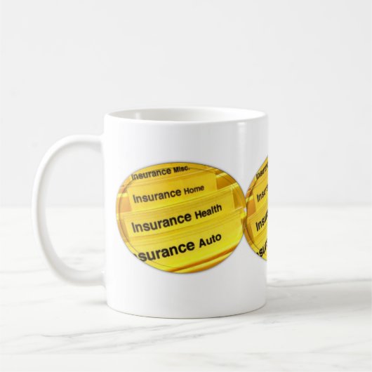 Versicherungstasse Kaffeetasse (Links)