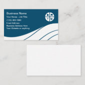 Versicherungsunternehmen Moderne Visitenkarten Visitenkarte (Vorne/Hinten)