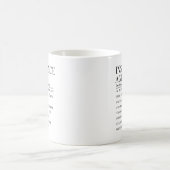 Versicherungsvertreter Kaffeetasse (Mittel)