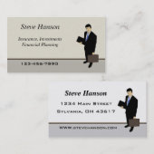 Versicherungsvertreter Visitenkarte (Vorne/Hinten)