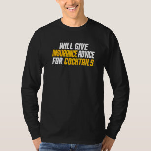 Versicherungsvertreter wird Versicherungsberatung  T-Shirt