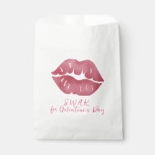 Versiegelt mit Kiss-Gefälligkeitsflaggen Geschenktütchen (Vorderseite)