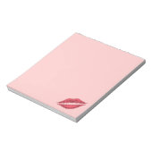 Versiegelt mit Kiss Notepad Notizblock (Rotiert)