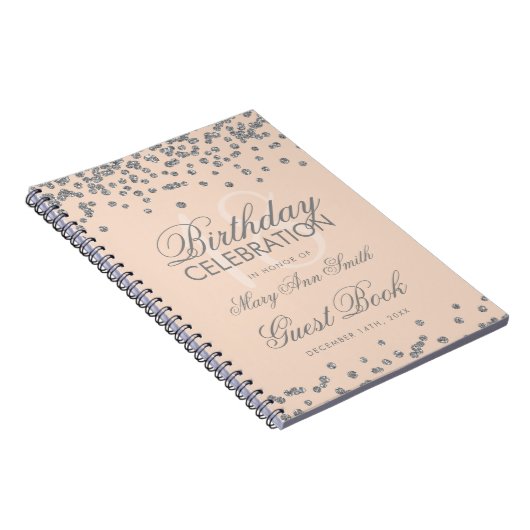 Versilbern Sie 18. Notizblock (Rechte Seite)