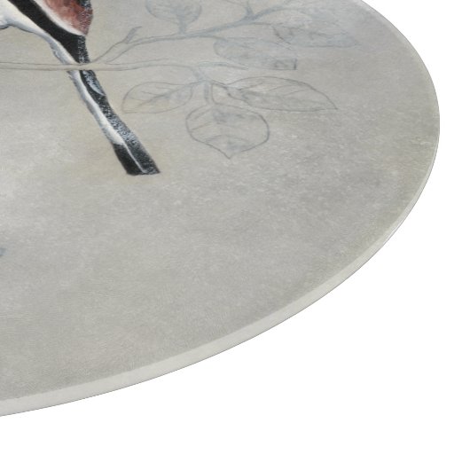 Versilberter Aviary | ein Paar Schneidebrett (Ecke)