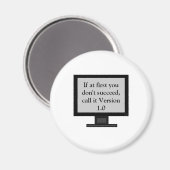 Version 1.0 Magnet (Vorderseite/Rückseite)